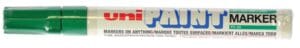 Uni-ball Paint Marker PX-20 groen met ronde punt en schrijfbreedte 0,8 - 1,2 mm