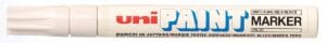 Uni-ball Paint Marker PX-20 verfmarker in wit met ronde punt