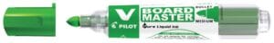 Pilot V-Board Master whiteboardmarker in groen met ronde punt van 2,3 mm
