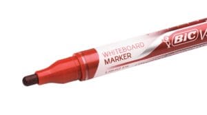 Velleda Whiteboardmarker Liquid Ink Pocket rood - 4,2 mm, ronde punt — productfoto 2