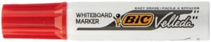 Bic Velleda 1781 whiteboardmarker rood - schuine punt, 3 - 6 mm — productfoto 2