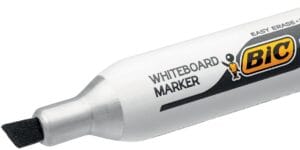 Bic Velleda 1781 whiteboardmarker zwart - schuine punt, 3 - 6 mm — productfoto 2