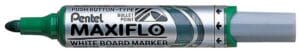 Pentel Maxiflo whiteboardmarker met groene inkt en ronde punt van 6 mm