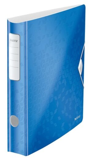 Leitz WOW ordner Active rug van 6,5 cm, blauw — ordners uit kunststof