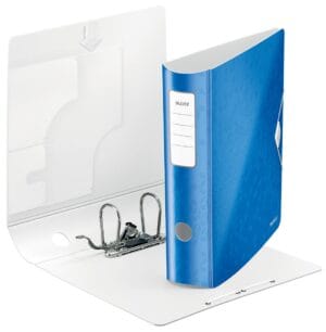 Leitz WOW ordner Active rug van 8,2 cm, blauw — detail 2