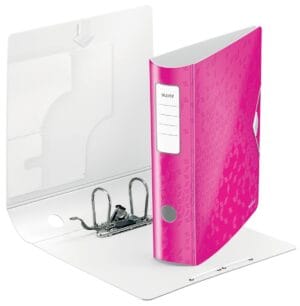 Leitz WOW ordner Active rug van 8,2 cm, roze — detail 2