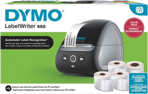 Dymo LaberWriter 550 Value Pack