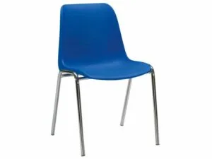 Kuipstoel blauw