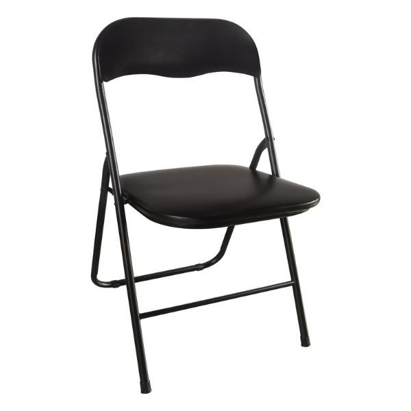 BRASQ vouwstoel FC100 - praktisch comfort in zwart