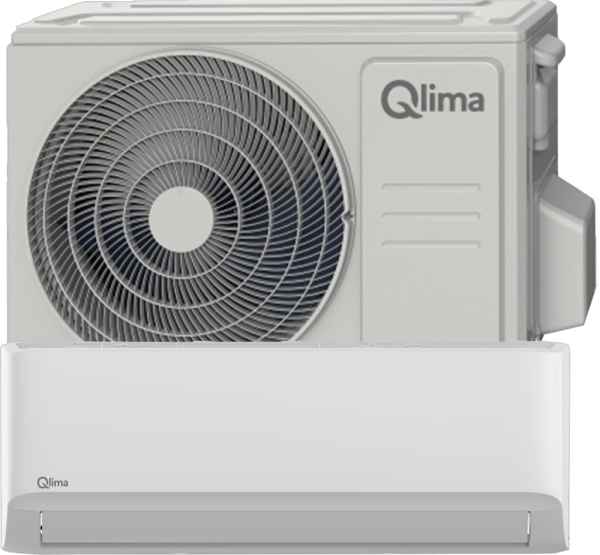 Qlima voorgevulde split airco SC 6126 wit - inclusief installateur - exclusief montage compleet