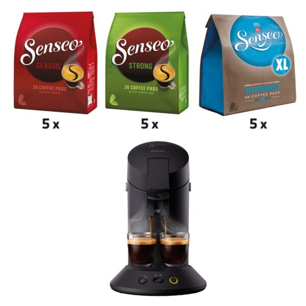 Douwe Egberts SENSEO bundelactie - 5x Senseo + Senseo Original Plus