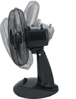 Lifetime Air Tafelventilator 30 cm Zwart