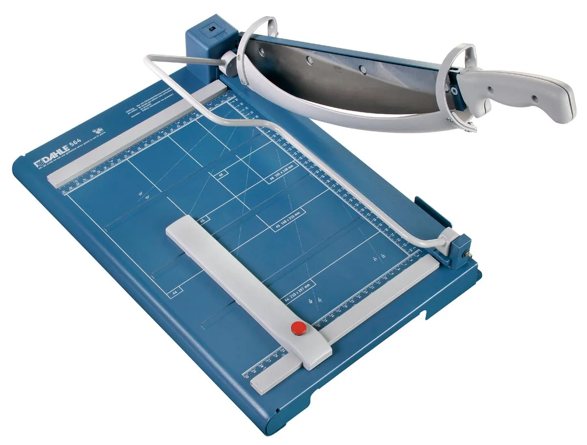 Dahle hefboomsnijmachine 564 voor ft A4, capaciteit: 45 vel — snijmachines met hefboom