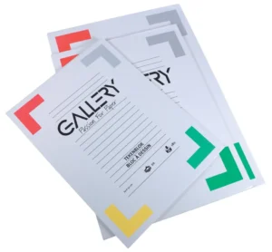 Gallery tekenpapier, 190 g, ft 24 x 32 cm, extra zwaar houtvrij papier, blok van 20 vel — wit tekenpapier