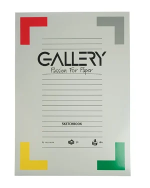 Gallery schetsblok, 180 g/m², ft A3, 50 vel
