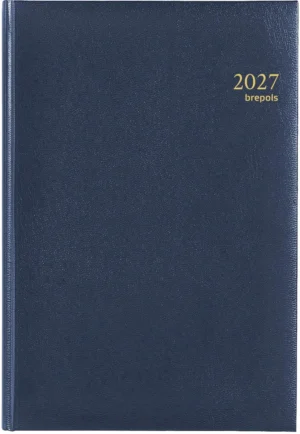 Brepols Omega Lima, blauw, 2027 — kantooragenda 2027