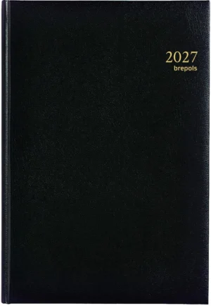 Brepols Omega Lima, zwart, 2027 — kantooragenda 2027