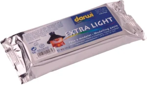 Darwi Extra Light boetseerpasta, pak van 160g, wit — zelfhardende boetseerpasta