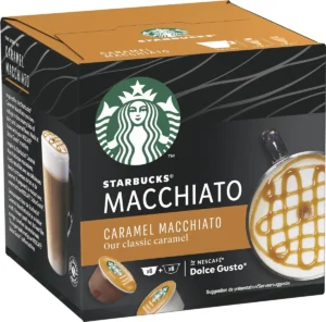Pak Starbucks caramel macchiato capsules voor Nescafé Dolce Gusto met 12 stuks