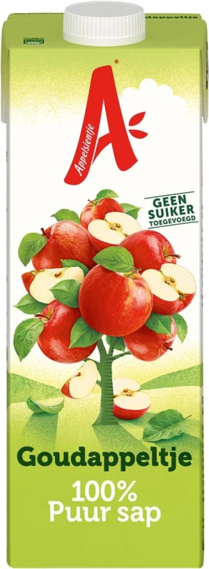 Appelsientje Goudappeltje 1 l, pak van 12 stuks — drank en eetwaren