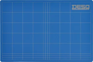 Desq snijmat, 3-laags, blauw, ft 30 x 45 cm