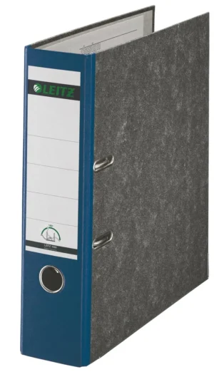 Leitz ordner, ft A4, rug van 8 cm, karton, blauw — ordners uit karton