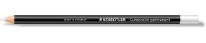 Staedtler potlood Lumocolor permanent glasochrom, wit — grafietpotlood