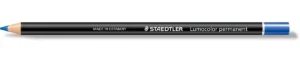 Staedtler potlood Lumocolor permanent glasochrom, blauw — grafietpotlood