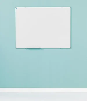 Smit Visual whiteboard, emaille, magnetisch, 200 x 100 cm — detail 2
