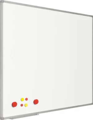 Smit Visual whiteboard, gelakt staal, magnetisch, 90 x 60 cm