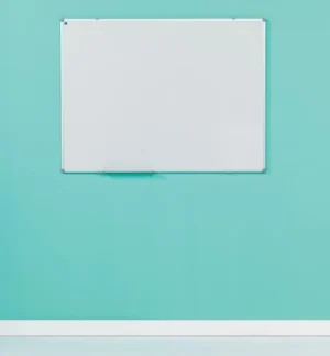 Smit Visual whiteboard, gelakt staal, magnetisch, 60 x 45 cm — detail 2