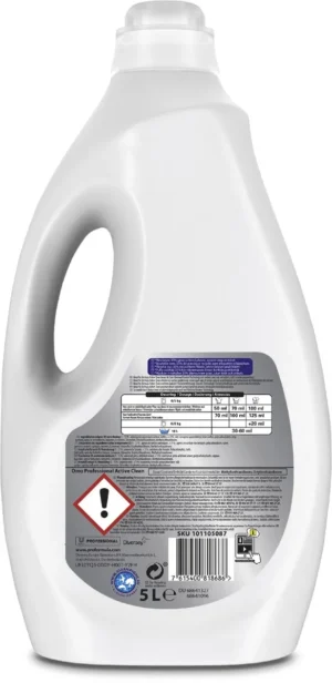Omo Professional Pro Formula Active Clean wasmiddel, fles van 5 liter, 71 wasbeurten — detail 2