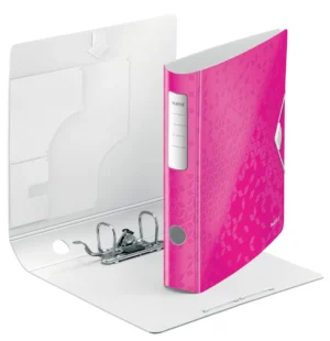 Leitz WOW ordner Active rug van 6,5 cm, roze — detail 2