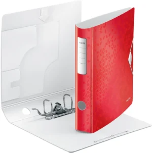 Leitz WOW ordner Active rug van 6,5 cm, rood — ordners uit kunststof