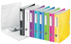 Leitz WOW ordner Active, geassorteerde kleuren, rug van 6,5 cm — ordners uit kunststof
