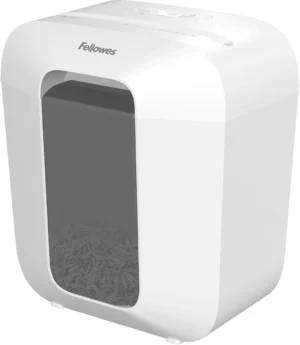 Fellowes Powershred papiervernietiger LX25, wit — detail 2
