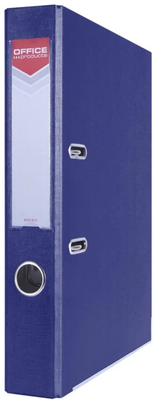 OFFICE products ordner, voor A4, uit karton, rug van 5,5 cm, donkerblauw — ordners uit karton