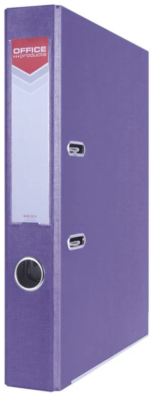 OFFICE products ordner, voor A4, uit karton, rug van 5,5 cm, paars — ordners uit karton
