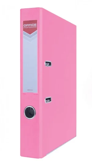 OFFICE products ordner, voor A4, uit karton, rug van 5,5 cm, roze — ordners uit karton