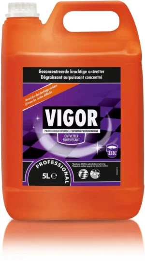 Vigor geconcentreerde ontvetter, flacon van 5 liter — reinigingsproduct