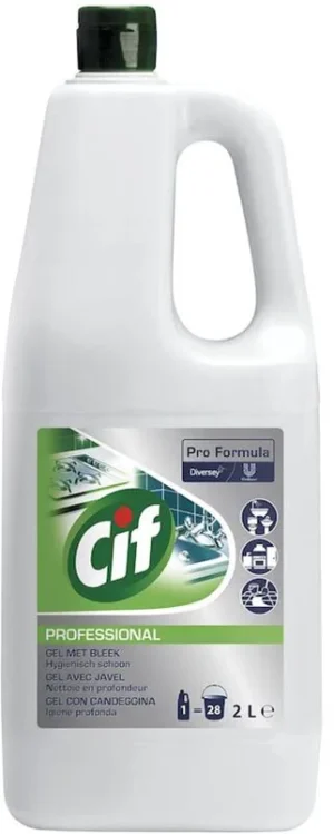 Cif Professional allesreiniger met bleekmiddel, fles van 2 l — reinigingsproduct