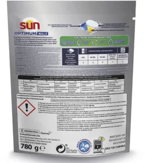 Sun Pro Formula Optimum all vaatwastabletten, doos van 4 x 52 stuks — detail 2