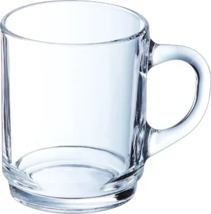Luminarc glas met oor, uit glas, 25 cl, stapelbaar — cateringtoebehoren