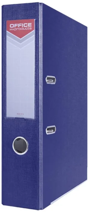 OFFICE products ordner, voor A4, uit karton, rug van 7,5 cm, donkerblauw — ordners uit karton