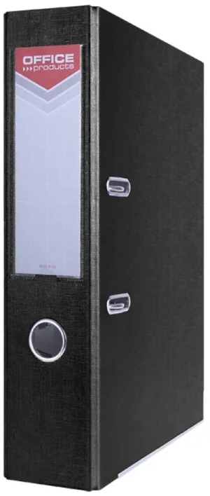 OFFICE products ordner, voor A4, uit karton, rug van 7,5 cm, zwart — ordners uit karton