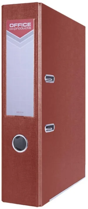OFFICE products ordner, voor A4, uit karton, rug van 7,5 cm, bordeau — ordners uit karton
