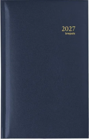 Brepols agenda Interplan Lima, blauw, 2027 — zakagenda 2027