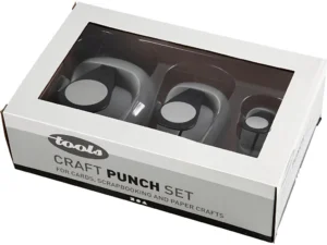 Creativ Company ponsen set, cirkel, set van 3 stuks (25 - 49 - 75 mm) — knutselset