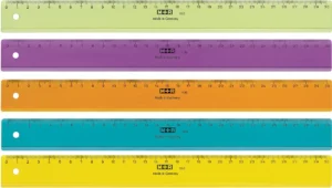 M+R lat, uit plastic, in geassorteerde kleuren, 30 cm — latten uit kunststof