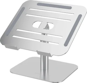 Fellowes Alumia kantelbare laptopstandaard, zilver — beeldschermhouder
